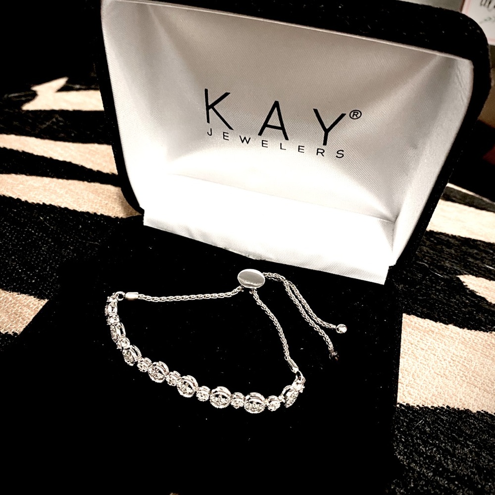 Diamond Bolo Bracelet from Kay Jewelers